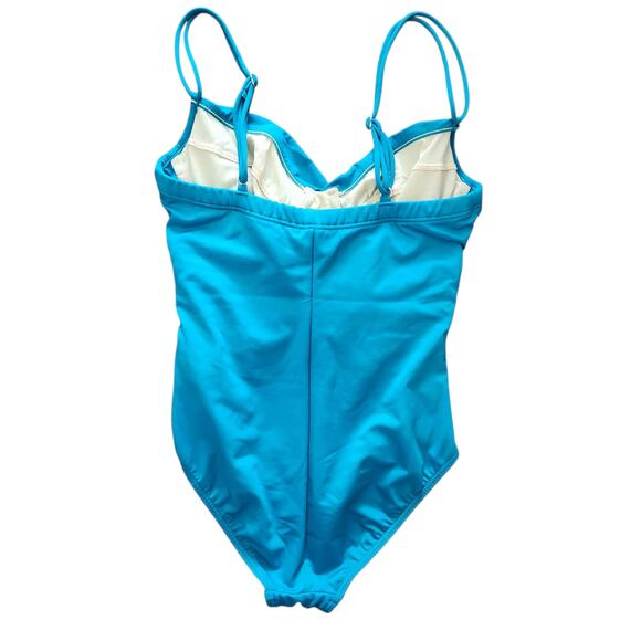 MagicSuit By Muraclesuit One Piece Swimsuit 8 Blue Beach Vacation Resortwear - Picture 2 of 9